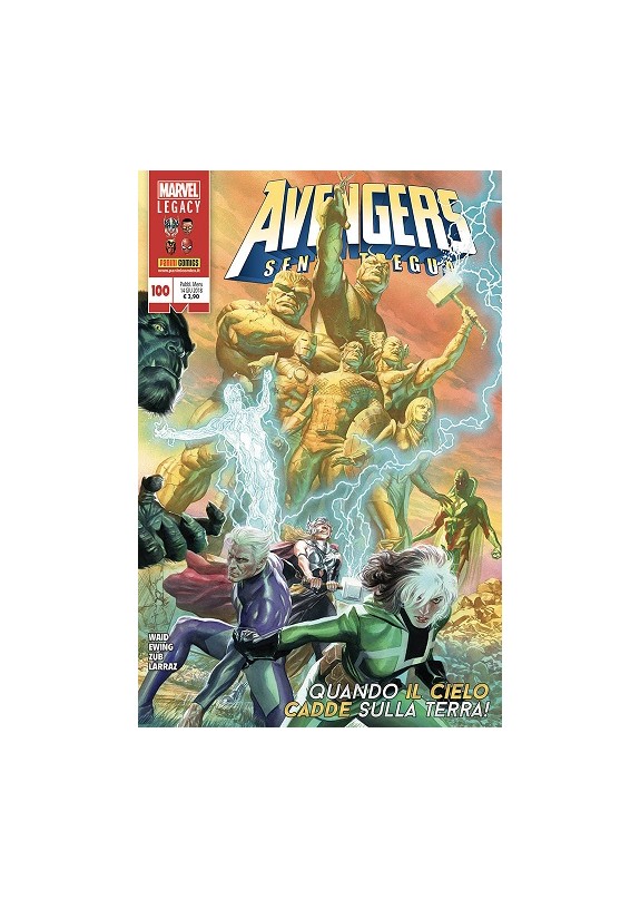 AVENGERS N.100 - SENZA TREGUA - MARVEL LEGACY