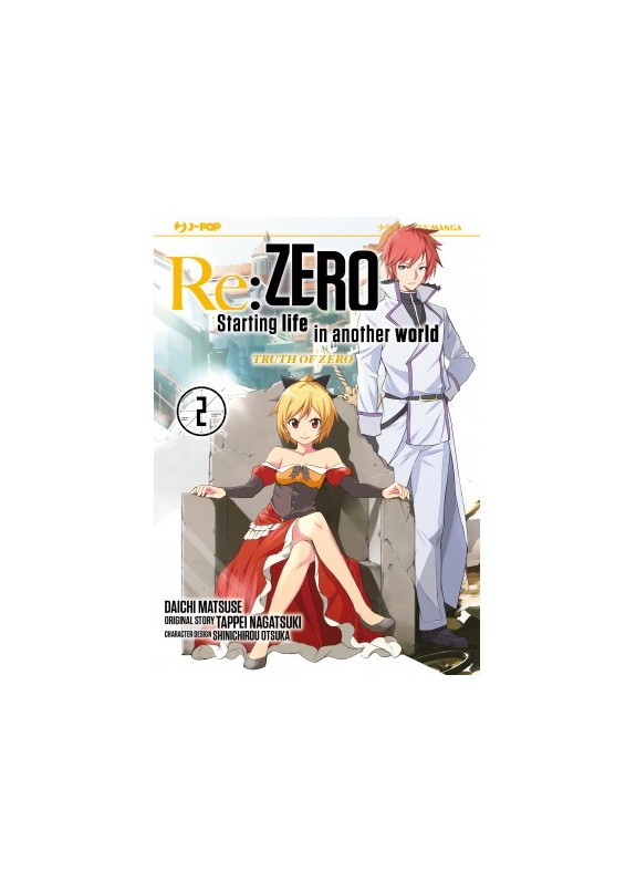 RE:ZERO STARTING LIFE IN ANOTHER WORLD MANGA TRUTH OF ZERO N.2 ( stagione 3 )