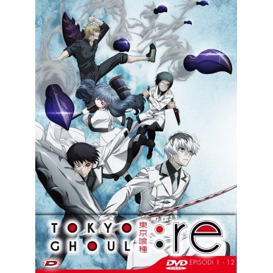 Tokyo Ghoul: Re - Stagione 03 Box 01 (Eps 01-12) (3 Dvd) (Ed. Limitata E Numerata)