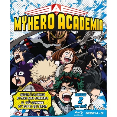 My Hero Academia - Stagione 02 Box 01 (di 2) (Eps 14-26) (Ltd Edition) (3 Blu-Ray)