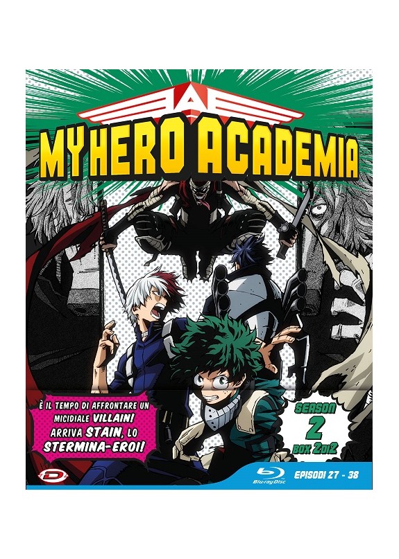 My Hero Academia - Stagione 02 Box 02 (di 2) (Eps 27-38) (Ltd Edition) (3 Blu-Ray)