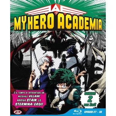 My Hero Academia - Stagione 02 Box 02 (di 2) (Eps 27-38) (Ltd Edition) (3 Blu-Ray)