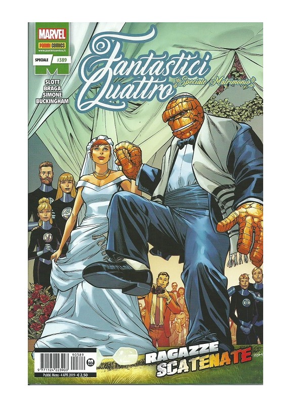 FANTASTICI QUATTRO N.389 - FANTASTICI QUATTRO SPECIALE MATRIMONIO