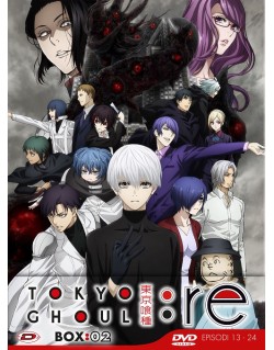 Tokyo Ghoul: Re - Stagione 03 Box 02 (Eps 13-24) (3 Dvd) (Ed. Limitata)