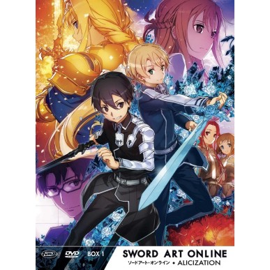 Sword Art Online III Alicization - Limited Edition Box 01 (Eps 01-12) (3 Dvd)