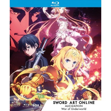 Sword Art Online Alicization War Of Underworld - Ltd. Box 01 (Eps. 01-12) (3 Blu-Ray)