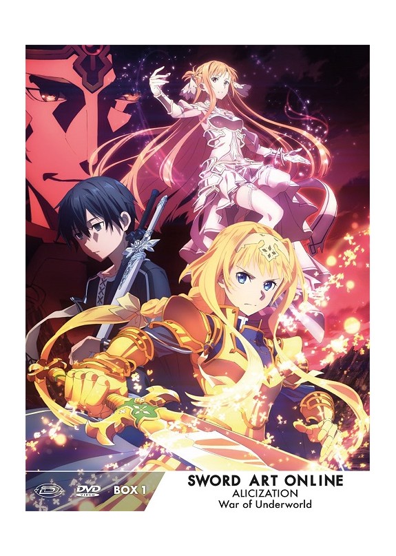 Sword Art Online Alicization War Of Underworld - Ltd. Box 01 (Eps. 01-12) (3 Dvd)