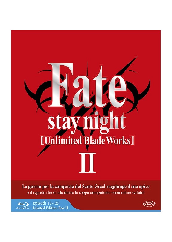 Fate/Stay Night - Unlimited Blade Works - Stagione 02 (Eps 13-25) (3 Blu-Ray)