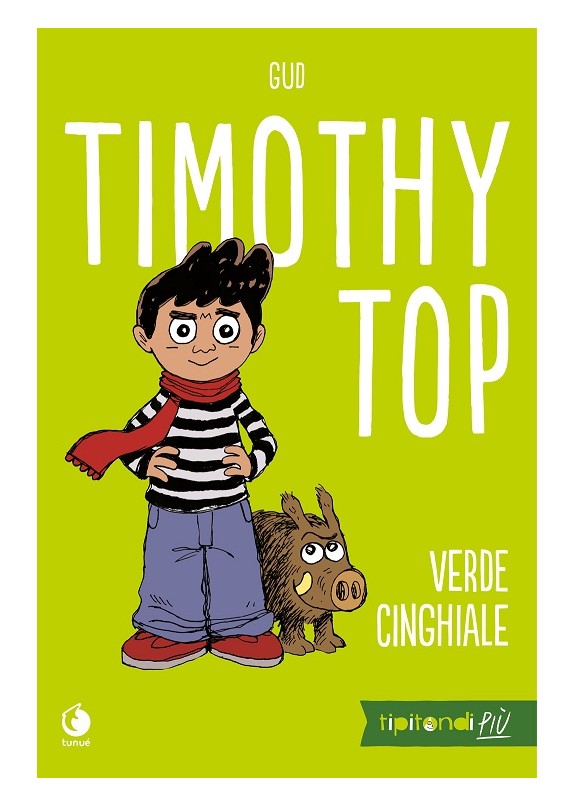 GUD - VERDE CINGHIALE. Timothy Top 01 ( UNICO )