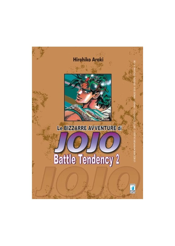 BIZZARRE AVVENTURE DI JOJO N.5 BATTLE TENDENCY N.2 (DI 4)