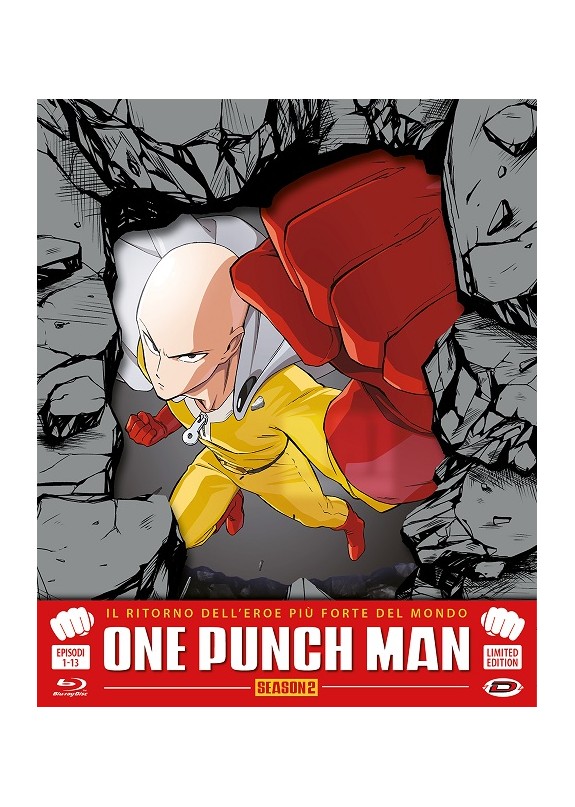 One Punch Man - Season 02 Limited Edition (Eps 01-12) Blu-ray