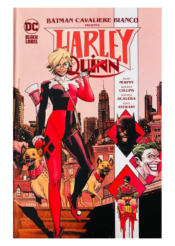 BATMAN CAVALIERE BIANCO PRESENTA HARLEY QUINN