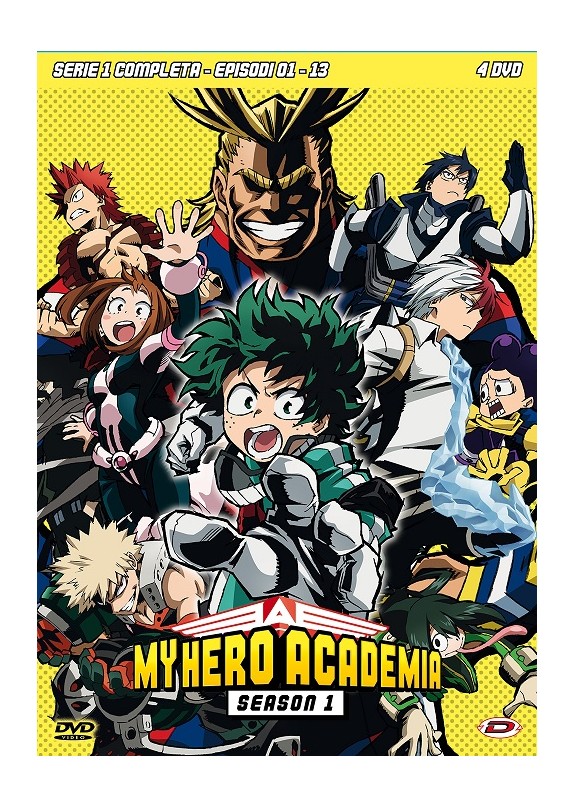 My Hero Academia - Stagione 01 The Complete Series (Eps 01-13) (3 Dvd)