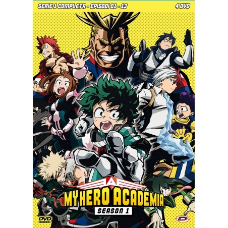 My Hero Academia - Stagione 01 The Complete Series (Eps 01-13) (3 Dvd)