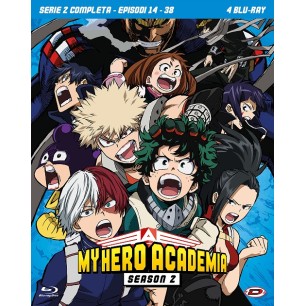 My Hero Academia - Stagione 02 The Complete Series (Eps 14-38) (4 Blu-Ray)