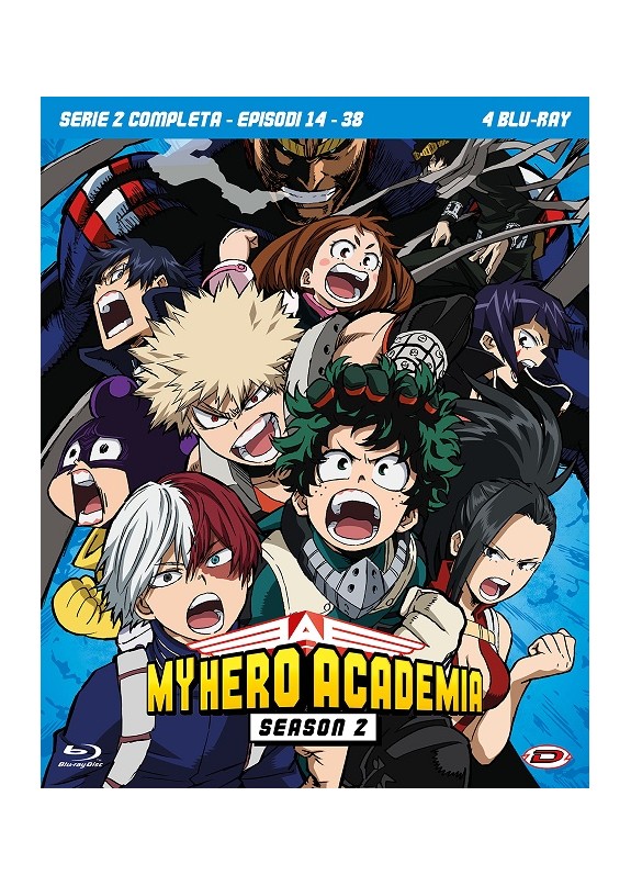 My Hero Academia - Stagione 02 The Complete Series (Eps 14-38) (4 Blu-Ray)