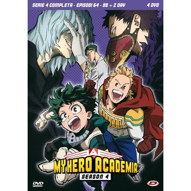 My Hero Academia - Stagione 04 The Complete Series (Eps 64-88+2 Oav) (4 Dvd)