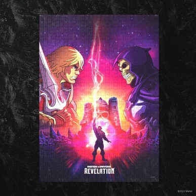 MASTERS OF THE UNIVERSE: REVELATION PUZZLE HE-MAN AND SKELETOR