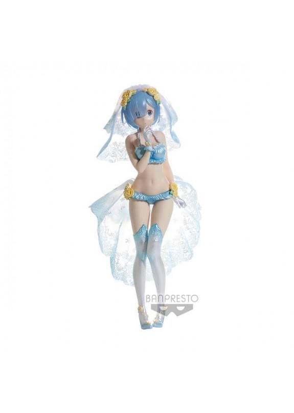 RE:ZERO STARTING LIFE REM EXQ FIGURE - CLEAR BLUE BLUE