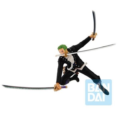 ONE PIECE RED RORONOA ZORO ICHIBANSHO FIGURE