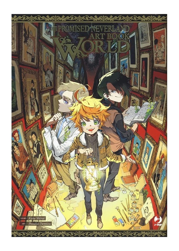 THE PROMISED NEVERLAND ART BOOK WORLD