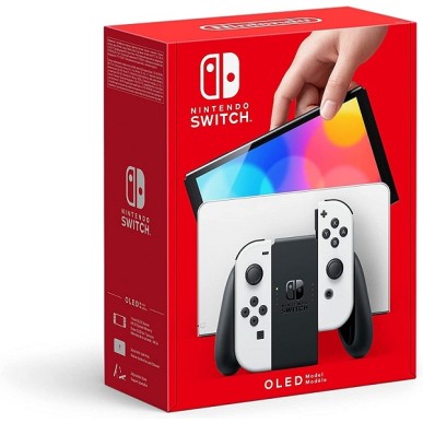 NINTENDO SWITCH OLED WHITE CONSOLE