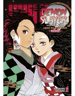 DEMON SLAYER - KIMETSU NO YAIBA LIBRO DA COLORARE - ROSSO N. 1