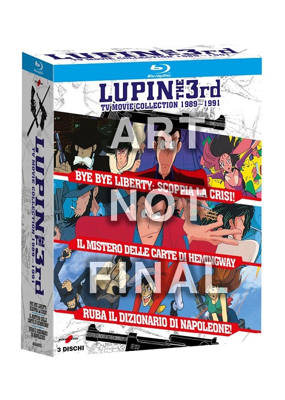 Lupin III - Tv Movie Collection 1989-1991 (3 Blu-Ray)