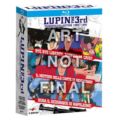 Lupin III - Tv Movie Collection 1989-1991 (3 Blu-Ray)