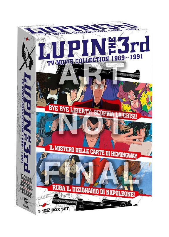 Lupin III - Tv Movie Collection 1989-1991 (3 Dvd)