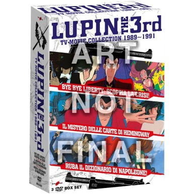 Lupin III - Tv Movie Collection 1989-1991 (3 Dvd)