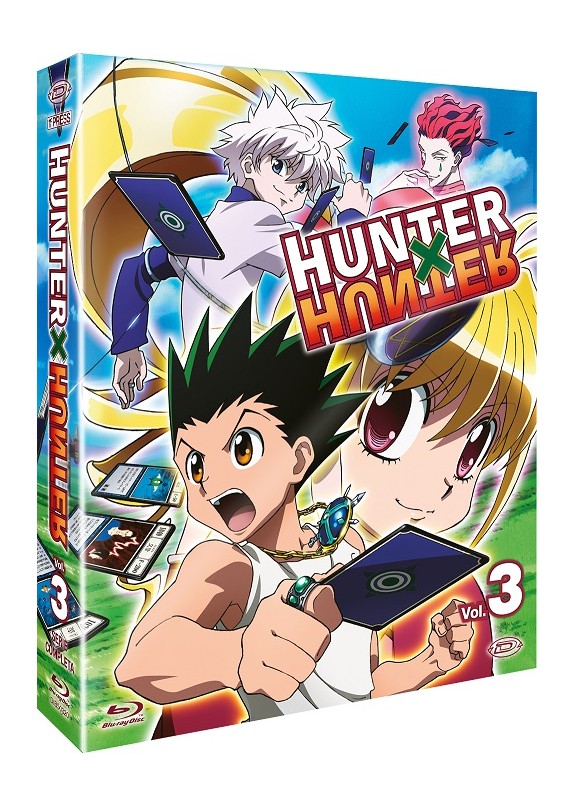 Hunter X Hunter Box 3 - Greed Island+Formichimere (1A Parte) (Eps. 59-90) (5 Blu-Ray) (First Press)