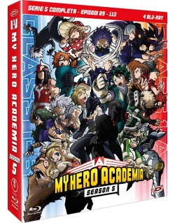 My Hero Academia - Stagione 05 The Complete Series (Eps 89-113) (4 Blu-Ray)