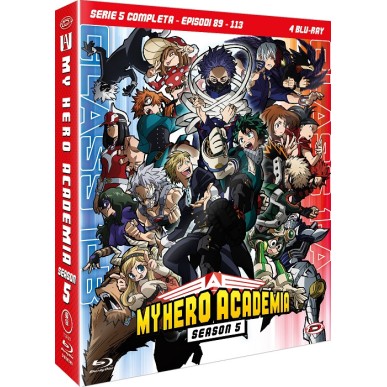 My Hero Academia - Stagione 05 The Complete Series (Eps 89-113) (4 Blu-Ray)