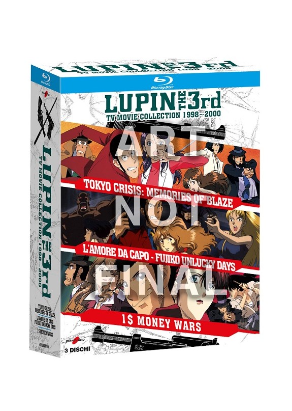 Lupin III - Tv Movie Collection 1998-2000 (3 Blu-Ray)