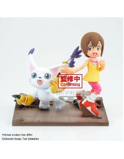 DIGIMON HIKARI & TAILMON FIGURE