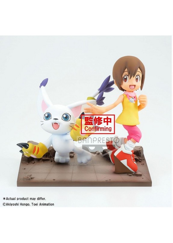 DIGIMON HIKARI & TAILMON FIGURE