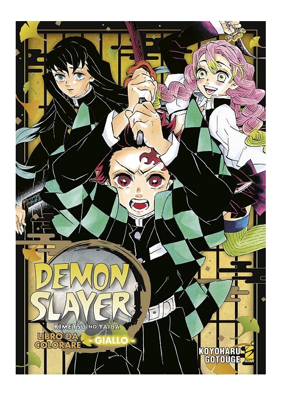 DEMON SLAYER - KIMETSU NO YAIBA LIBRO DA COLORARE - GIALLO N.5