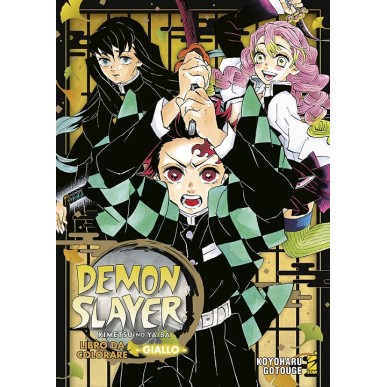 DEMON SLAYER - KIMETSU NO YAIBA LIBRO DA COLORARE - GIALLO N.5