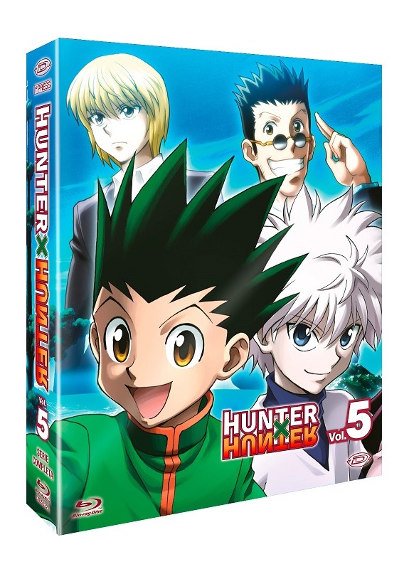 Hunter X Hunter Box 5 - Formichimere (3A Parte) + Elezione (Eps.127-148) (4 Blu-Ray) (First Press)