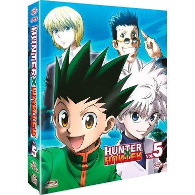 Hunter X Hunter Box 5 - Formichimere (3A Parte) + Elezione (Eps.127-148) (4 Blu-Ray) (First Press)