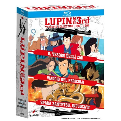 Lupin III - Tv Movie Collection 1992-1994 (3 Blu-Ray)