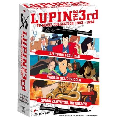 Lupin III - Tv Movie Collection 1992-1994 (3 Dvd)