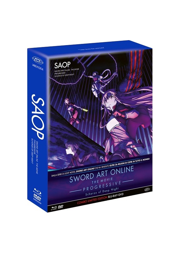 SWORD ART ONLINE the movie progressive SCHERZO OF DEEP NIGHT LIMITED ED. ( Blu-Ray+ dvd)