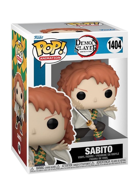 DEMON SLAYER SABITO FUNKO POP 1404