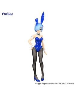 Re Zero Rem Blue Bicute Bunnies Figure