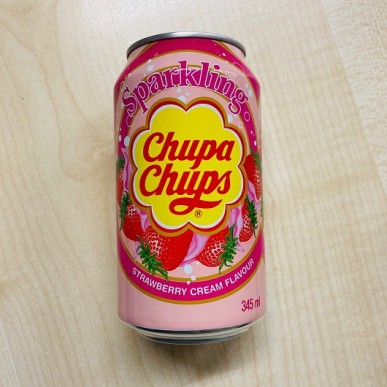 CHUPA CHUPS STRAWBERRY CREAM LATTINA 345ml