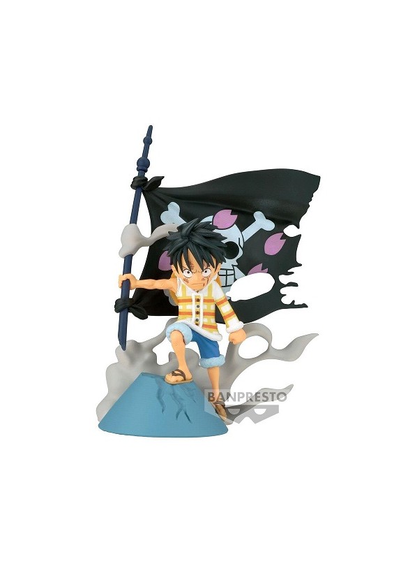 ONE PIEDCE WCF LOG STORIES LUFFY FIGURE