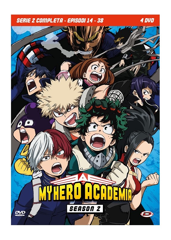 My Hero Academia - Stagione 02 The Complete Series (Eps 14-38) (4 Dvd)