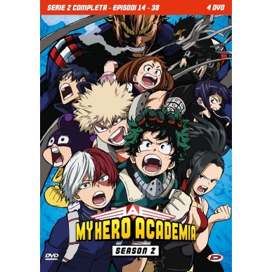 My Hero Academia - Stagione 02 The Complete Series (Eps 14-38) (4 Dvd)